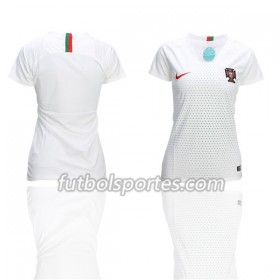 Camisetas Portugal Mujer Segunda Equipacion Mundial 2018